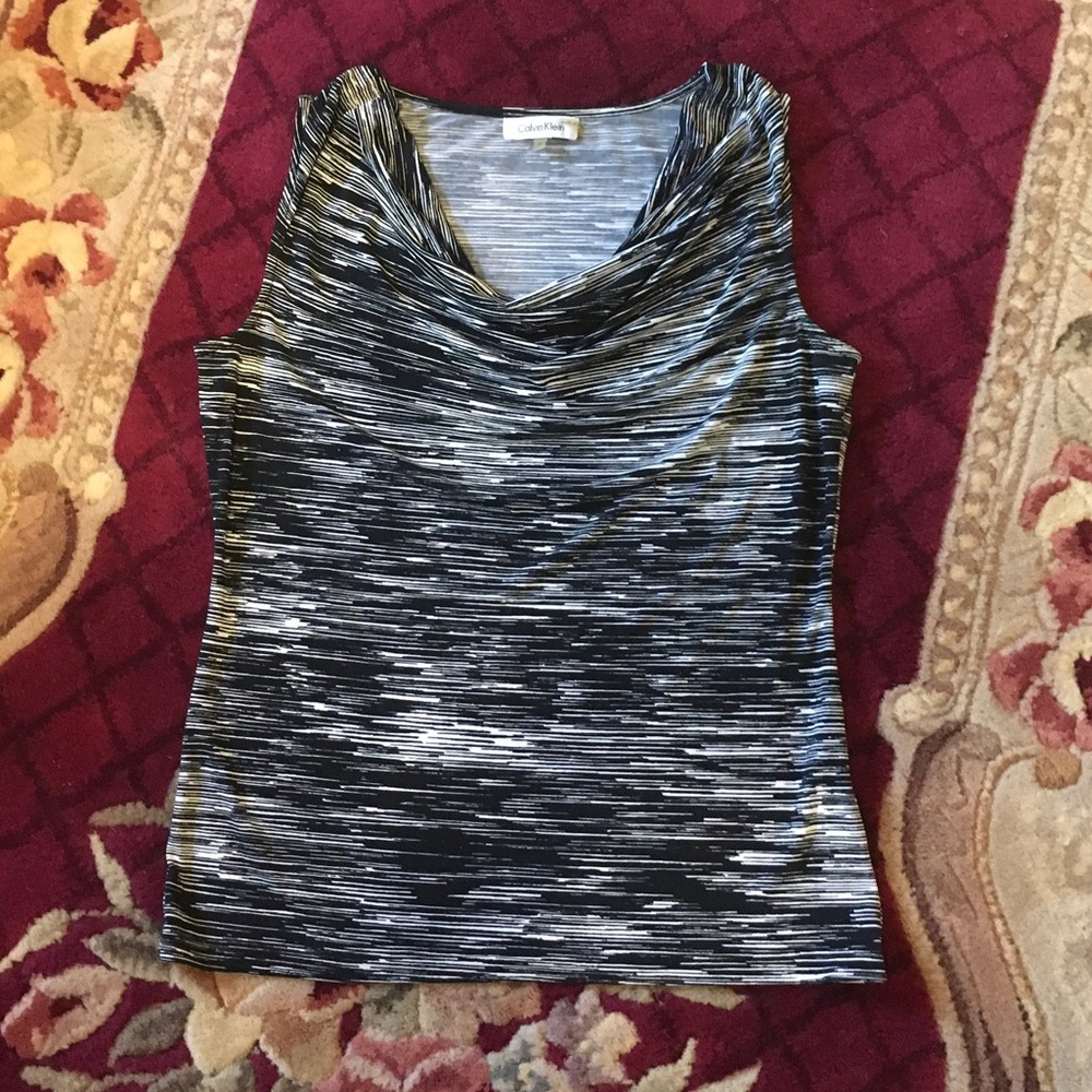 Soft and Stretchy Cowl Neck Top